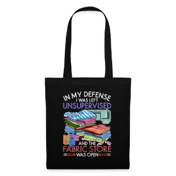 Seamstress Vintage Flower Sewing Machine Gift Sewing - Tote Bag - black - Front