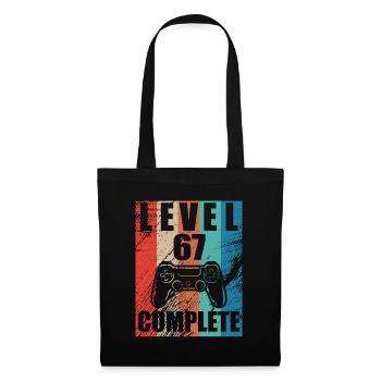 Level 67 complete - Tote Bag - black - Front