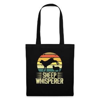 Sheep Whisperer - Farmer - Sac en tissu - noir - Devant