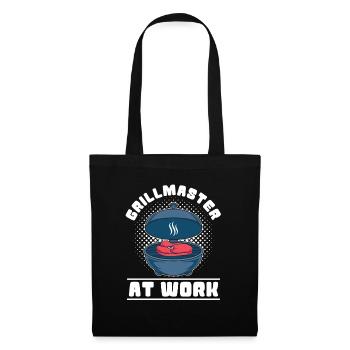 Grill Master BBQ Party Gift Funny BBQ - Tote Bag - black - Front