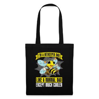 I'm a Beekeeper Dad Funny Beekeeper - Tote Bag - black - Front