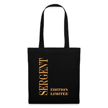 sergent - Sac en tissu - noir - Devant