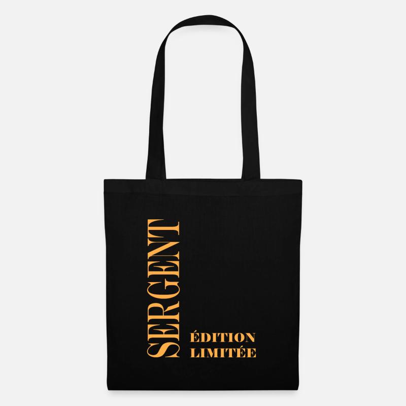 sergent - Sac en tissu - noir