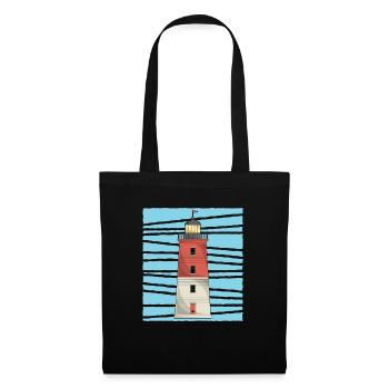 Sea Lighthouse Lover Gift Lighthouse - Tote Bag - black - Front