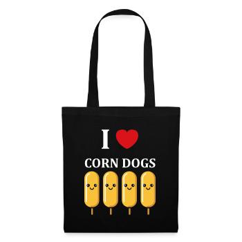 Corn dog food - Tote Bag - black - Front