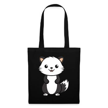 Humor little weasel - Tote Bag - black - Front