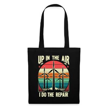 Pinwheel Climber Industrial Climber Gift - Tote Bag - black - Front