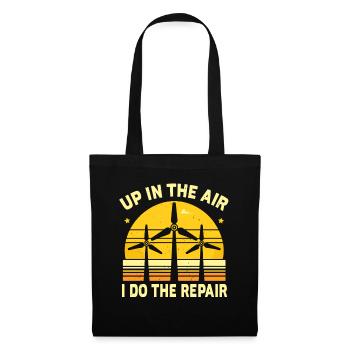 Pinwheel Climber Industrial Climber Gift - Tote Bag - black - Front