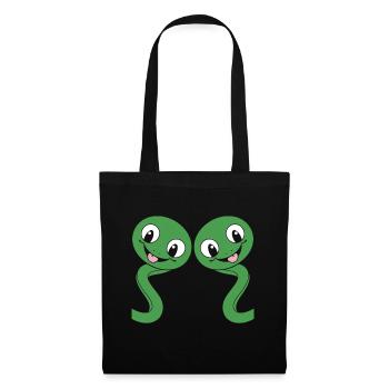 Little Snake Humor - Tote Bag - black - Front