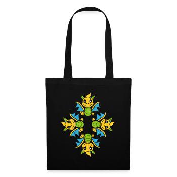 Baby Dragon - Tote Bag - black - Front