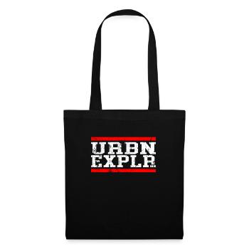 Urbexer Lost Place Urban Explorer - Sac en tissu - noir - Devant