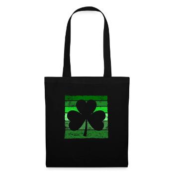 Shamrock St Patrick's Day Green - Tote Bag - black - Front