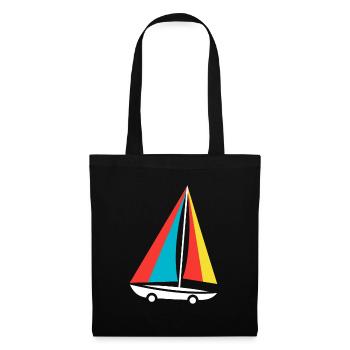 Sand yachting - Tote Bag - black - Front