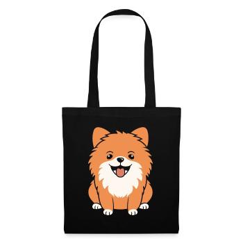 Spitz - Sac en tissu - noir - Devant