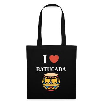 Batucada Drum Humor - Tote Bag - black - Front