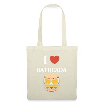 Batucada Drum Humor - Stoffbeutel - Natur - Vorne