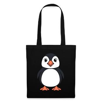 puffin - Tote Bag - black - Front