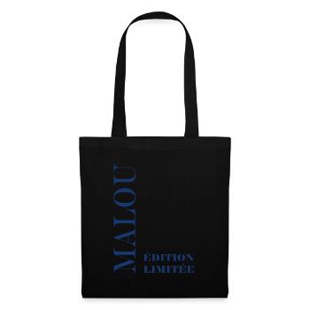 Malou - Sac en tissu - noir - Devant