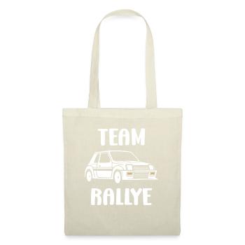 Humour pilote de rallye - Sac en tissu - nature - Devant
