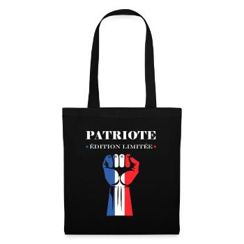 Patriot Limitierte Auflage - Stoffbeutel - Schwarz - Vorne
