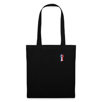 France patriote - Sac en tissu - noir - Devant