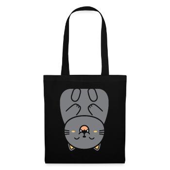 Chartreux little cat - Tote Bag - black - Front