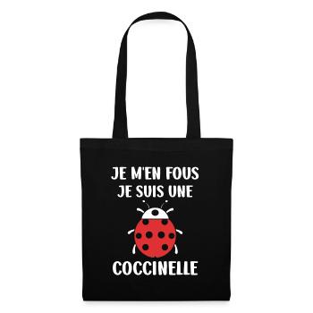 amour Coccinelle - Sac en tissu - noir - Devant