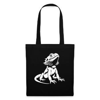 Bearded Dragon - Tote Bag - black - Front