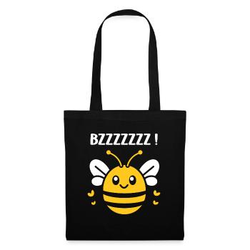 Bee - Tote Bag - black - Front