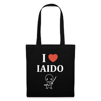 iaido - Sac en tissu - noir - Devant