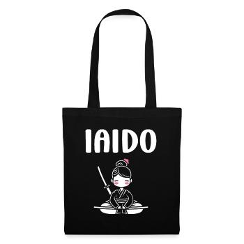 iaido - Sac en tissu - noir - Devant