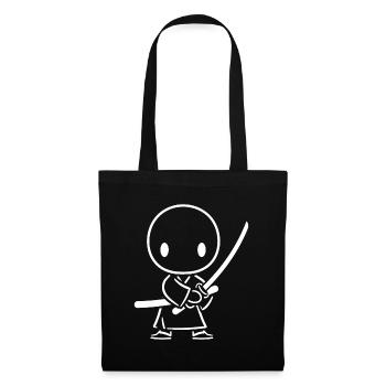 iaido - Sac en tissu - noir - Devant