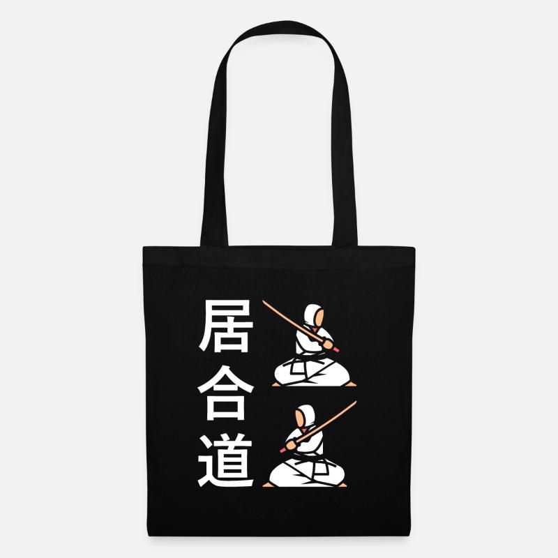iaido - Sac en tissu - noir