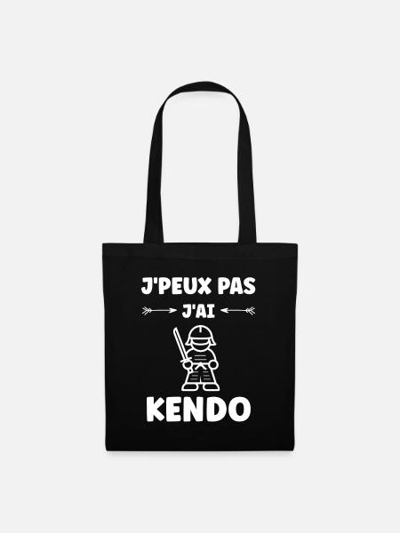 KENDO - Stoffbeutel - Schwarz