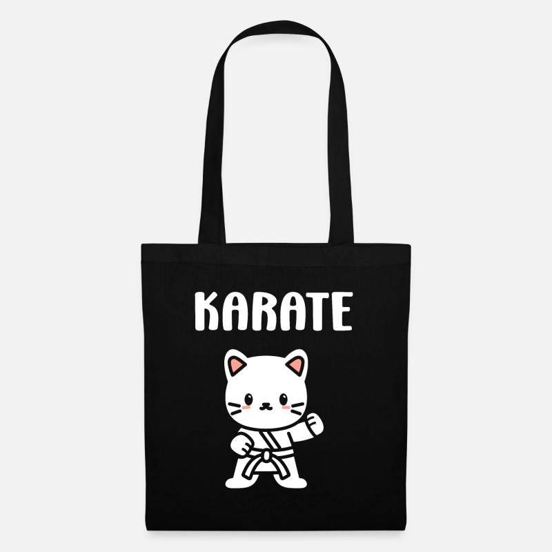 Karate - Stoffbeutel - Schwarz