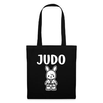 Judo - Stoffbeutel - Schwarz - Vorne