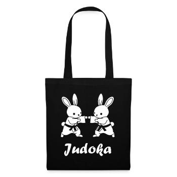 Judo - Stoffbeutel - Schwarz - Vorne