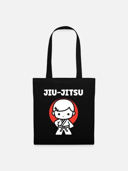 Jiu Jitsu - Stoffbeutel - Schwarz