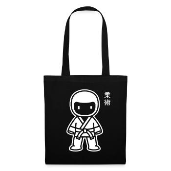 Jiu Jitsu - Stoffbeutel - Schwarz - Vorne