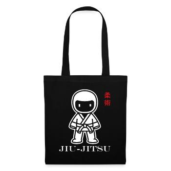 Jiu Jitsu - Stoffbeutel - Schwarz - Vorne