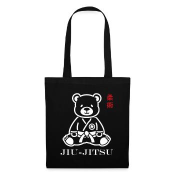 Jiu Jitsu - Stoffbeutel - Schwarz - Vorne
