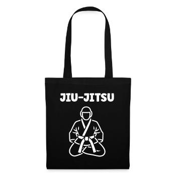 Jiu Jitsu - Stoffbeutel - Schwarz - Vorne