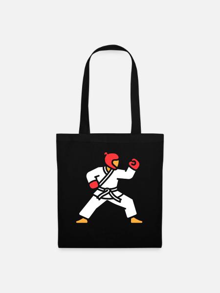 Taekwondo - Stoffbeutel - Schwarz