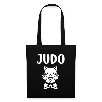 Judo - Stoffbeutel - Schwarz - Vorne
