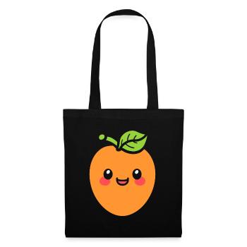 Papaya - Stoffbeutel - Schwarz - Vorne