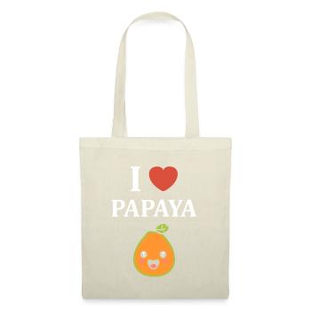 Papaya - Tote Bag - nature - Front