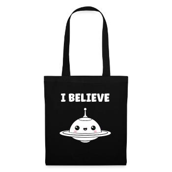 flying saucer - Tote Bag - black - Front