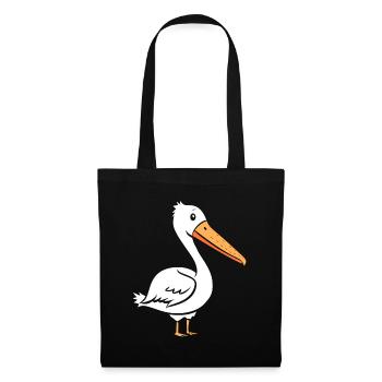 pelican - Tote Bag - black - Front