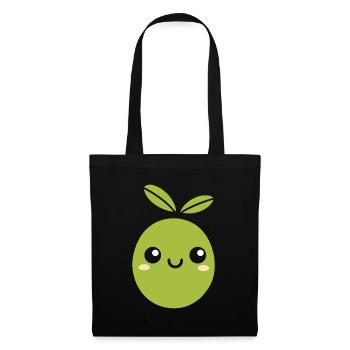 Olive - Sac en tissu - noir - Devant