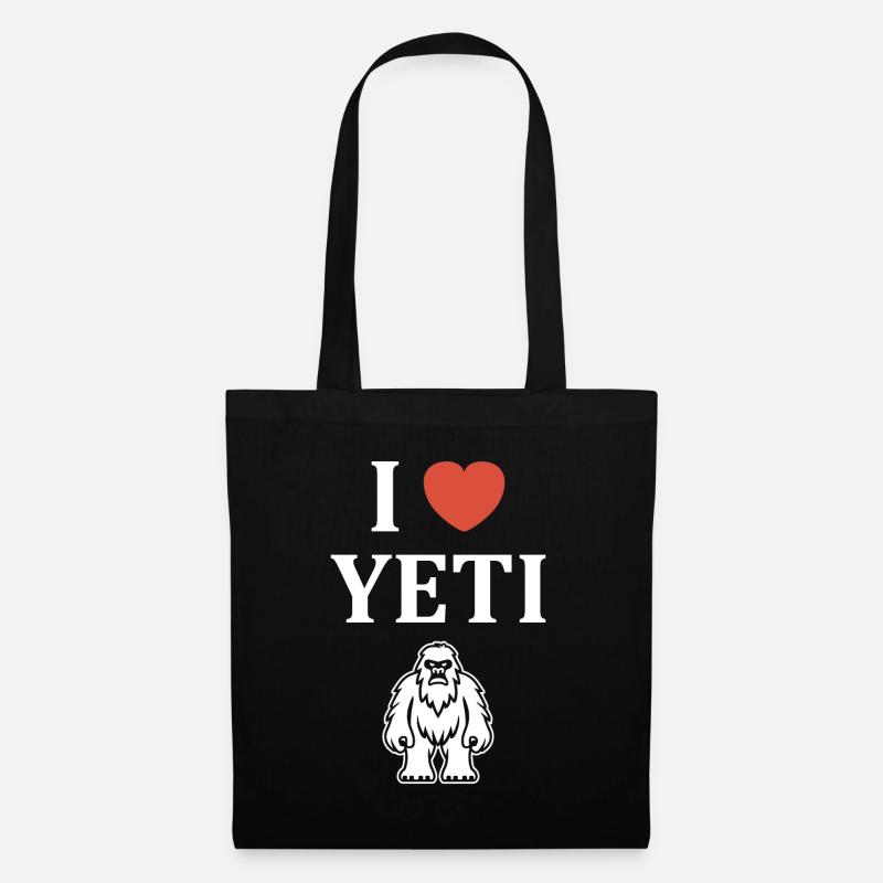 Yeti - Tote Bag - black